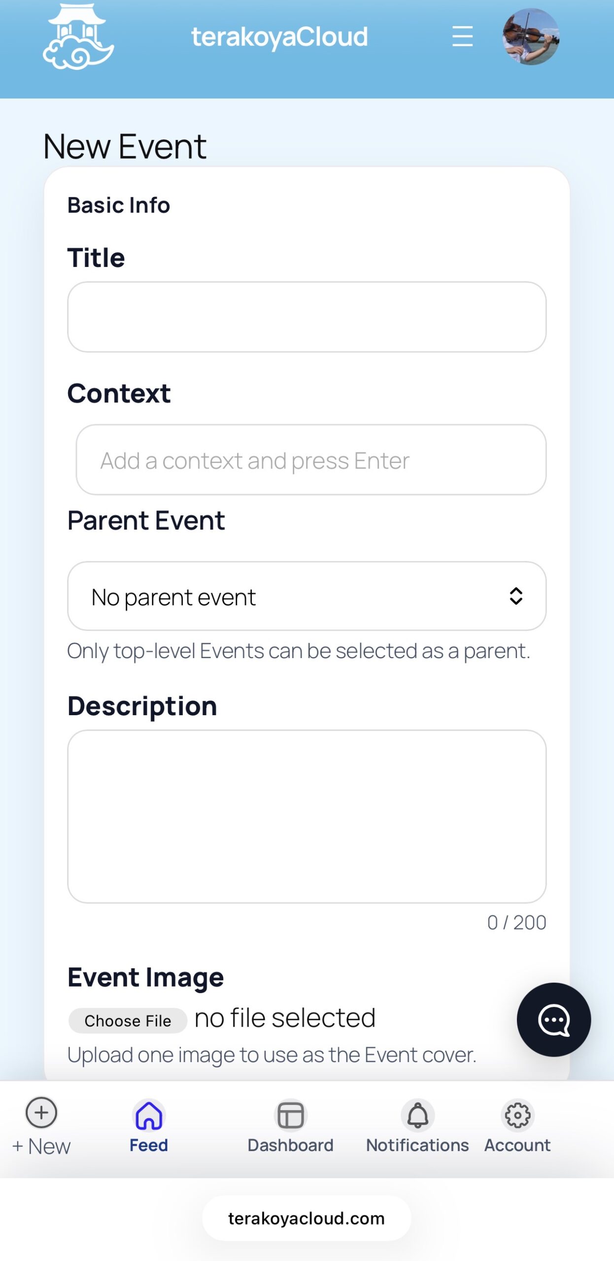 Event Feature Added